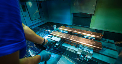 CNC milling copper
