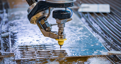 Waterjet copper cutting