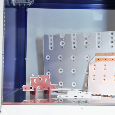 Bus bar and other components lamination