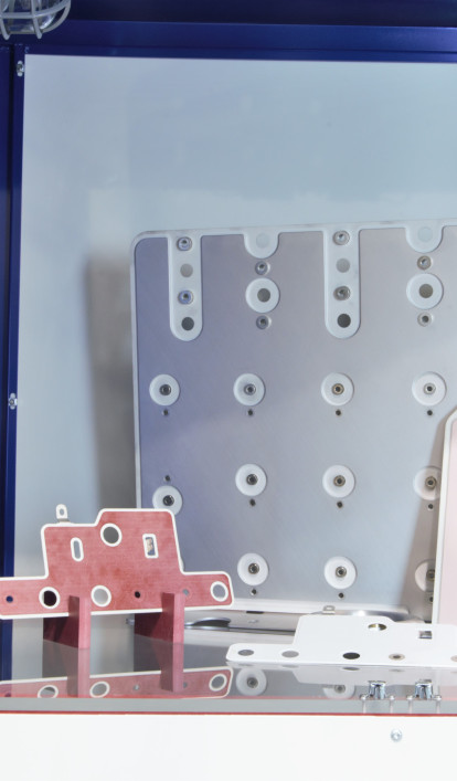 Bus bar and other components lamination