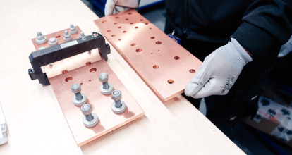 copper power busbars