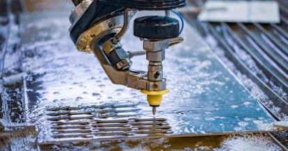 Water jet cutting